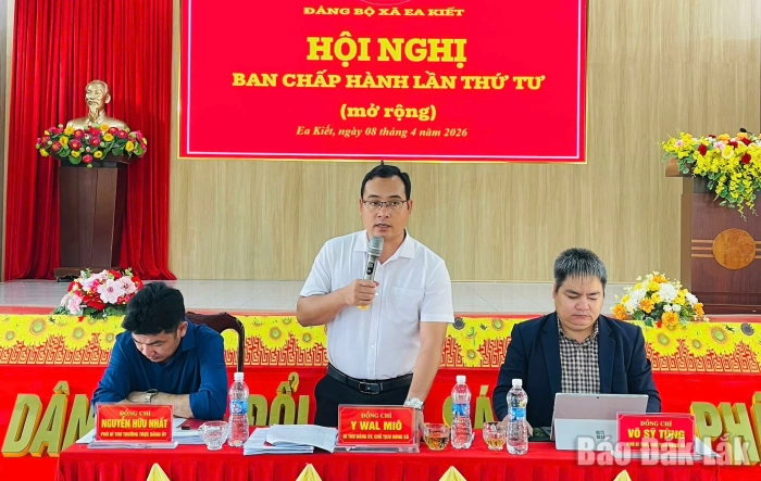 Đảng ủy Ea Kiết: Chuyển đổi số mạnh mẽ trong công tác Đảng