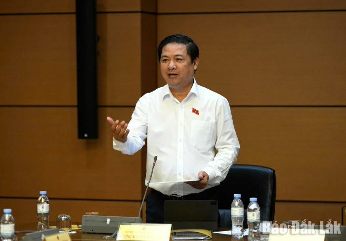 Đoàn ĐBQH tỉnh Đắk Lắk đề xuất, kiến nghị nhiều giải pháp về huy động nguồn lực đầu tư