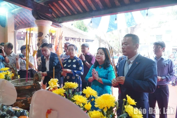 Dak Lak solemnly marks Hung Kings Commemoration Day 2026