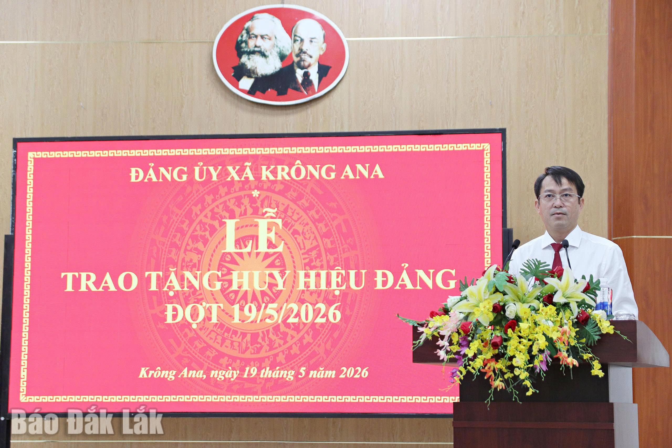 Bí thư Đảng ủy, Chủ tịch HĐND xã Nguyễn Minh Chí 
