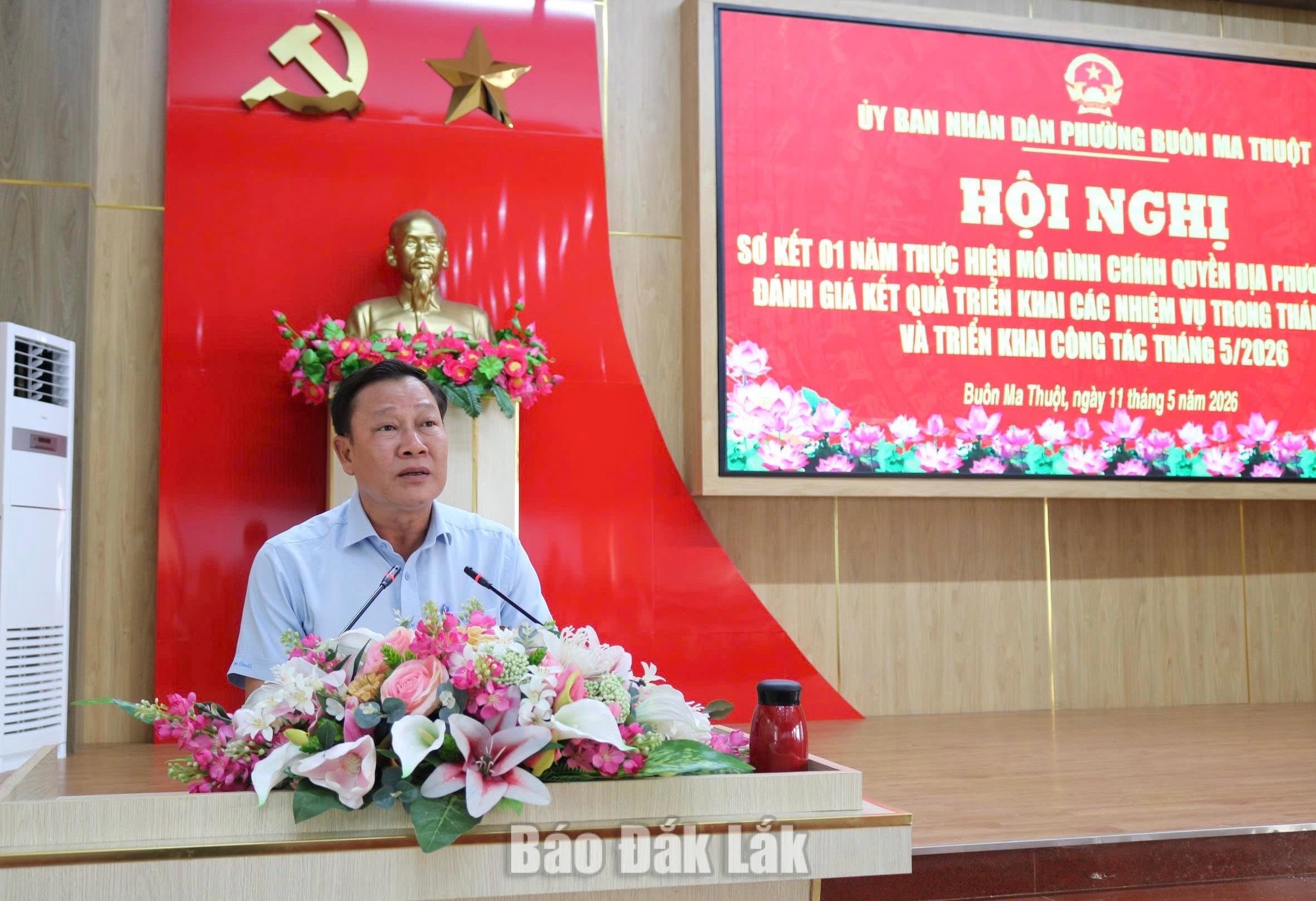 phát biểu chỉ đạo hội nghị.