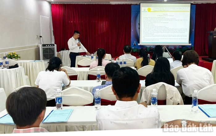 Tập huấn quản lý chỉ dẫn địa lý cho cá chình bông Phú Yên