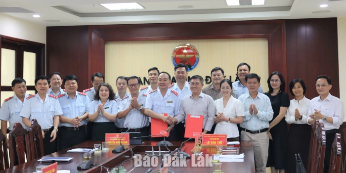 Báo và Phát thanh, Truyền hình Đắk Lắk ký kết phối hợp tuyên truyền với Thanh tra tỉnh Đắk Lắk