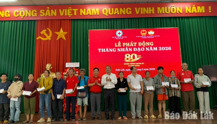 Phát động Tháng Nhân đạo năm 2026