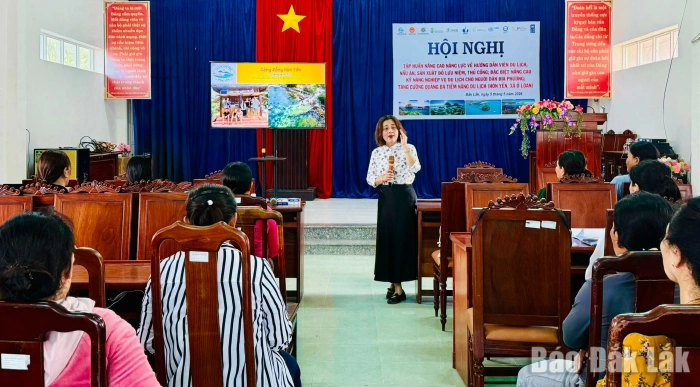 Nâng cao kỹ năng nghề du lịch cho người dân, thành viên hợp tác xã tại Ô Loan