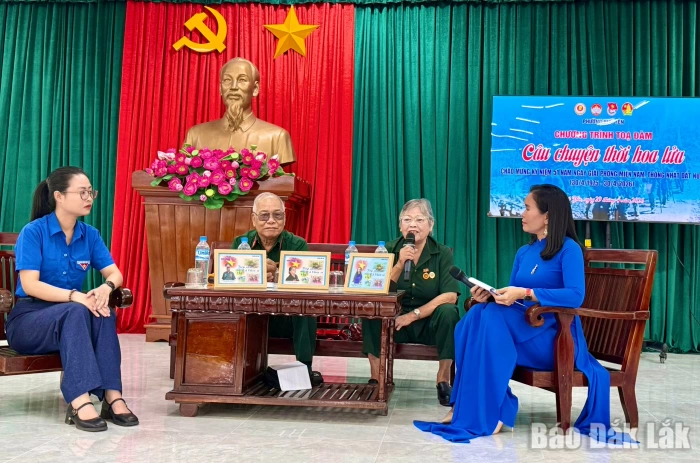 Phường Phú Yên tổ chức tọa đàm “Câu chuyện thời hoa lửa”