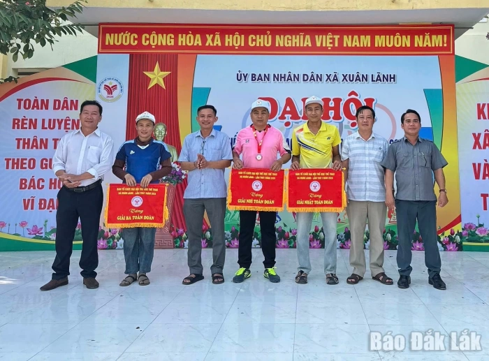 Xã Xuân Lãnh tổ chức Đại hội Thể dục thể thao lần thứ I năm 2026