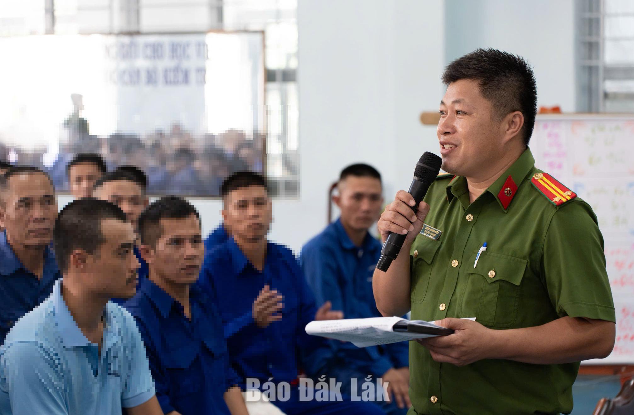 Các học viên ở Cơ sở Cai nghiện ma tuý số 1 được tham gia 