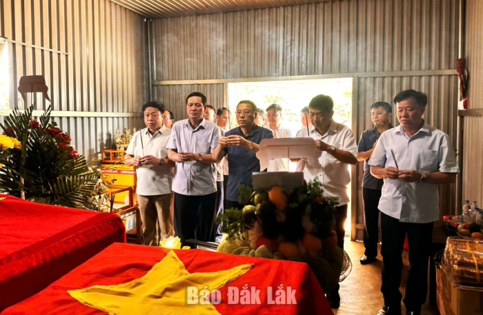 Thường trực Ủy ban chuyên trách Chính phủ Việt Nam kiểm tra công tác tìm kiếm hài cốt liệt sĩ tại Campuchia