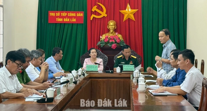 Thường trực HĐND tỉnh và Đoàn ĐBQH tỉnh tiếp công dân định kỳ tháng 6/2026