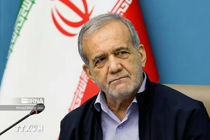Tổng thống Iran Masoud Pezeshkian. Ảnh: TTXVN