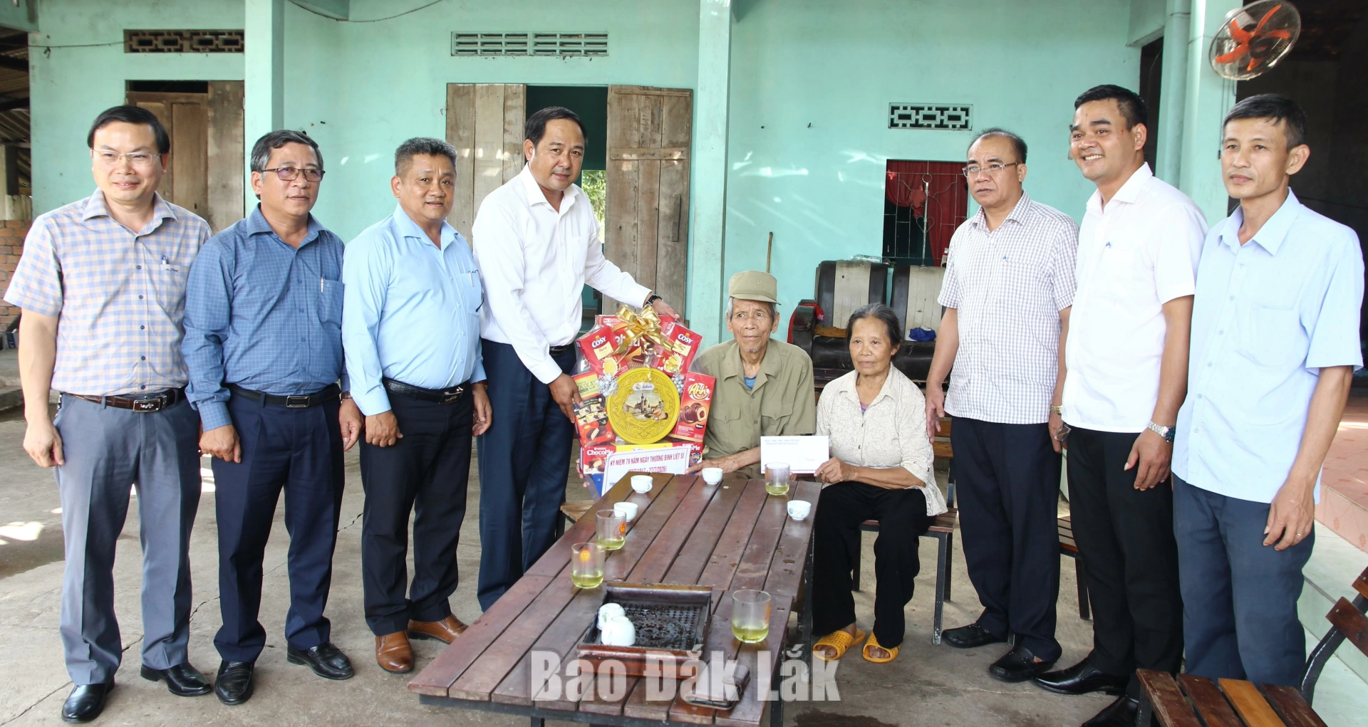 gia đình thương binh Ea K nốp