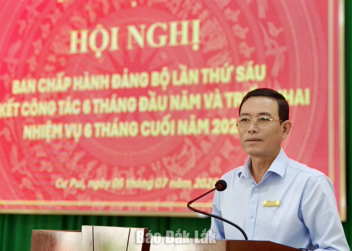 Cư Pui thu ngân sách đạt 83,68% trong 6 tháng đầu năm
