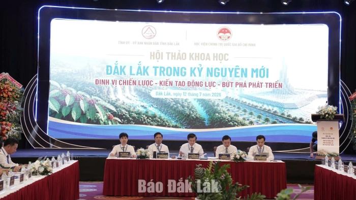 Khai mạc Hội thảo khoa học “Đắk Lắk trong kỷ nguyên mới: Định vị chiến lược - Kiến tạo động lực - Bứt phá phát triển”