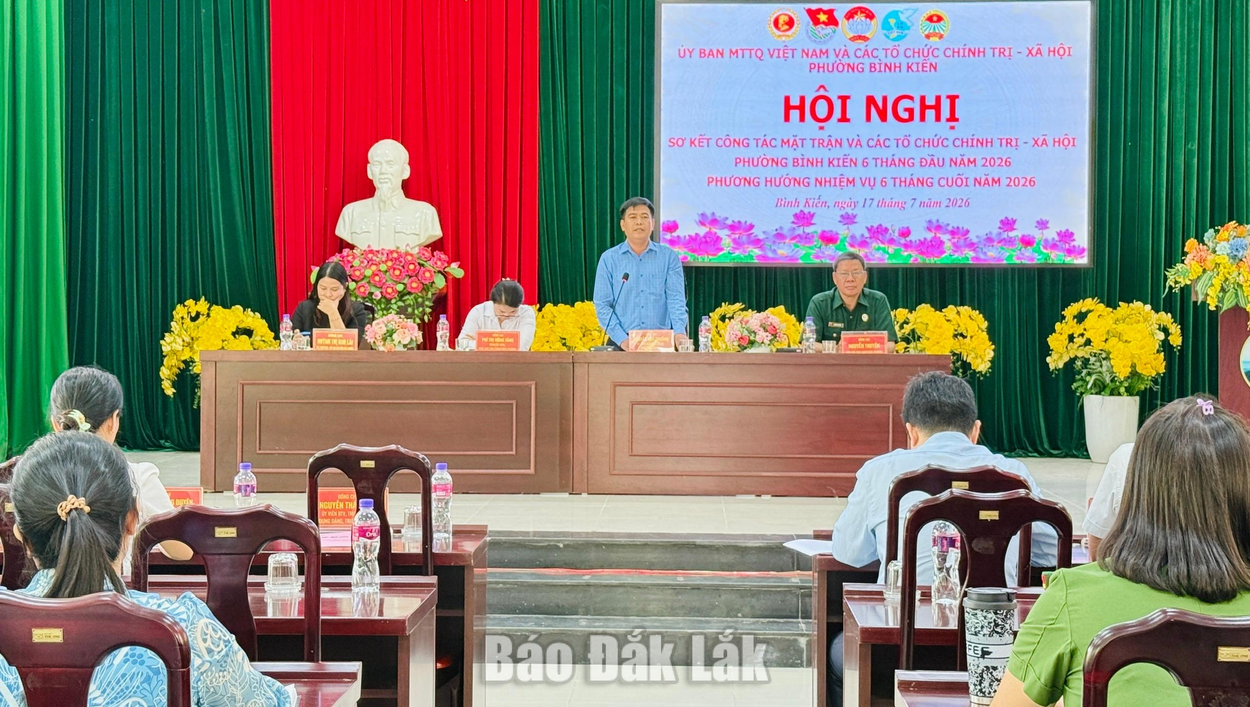 Quang cảnh hội nghị.