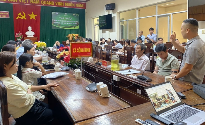 Tập huấn kỹ thuật canh tác ca cao cho nông dân các xã Sông Hinh, Đức Bình, Ea Bá, Ea Ly