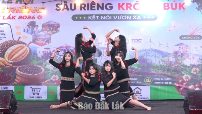 Xã Krông Búk lan tỏa sắc màu Lễ hội Sầu riêng Đắk Lắk năm 2026