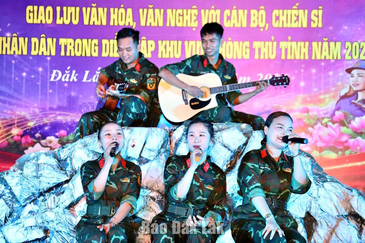 Một tiết mục văn nghệ đặc sắc tại chương trình.