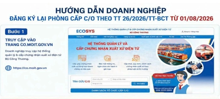 Sở Công Thương Đắk Lắk cấp Giấy chứng nhận xuất xứ hàng hóa
