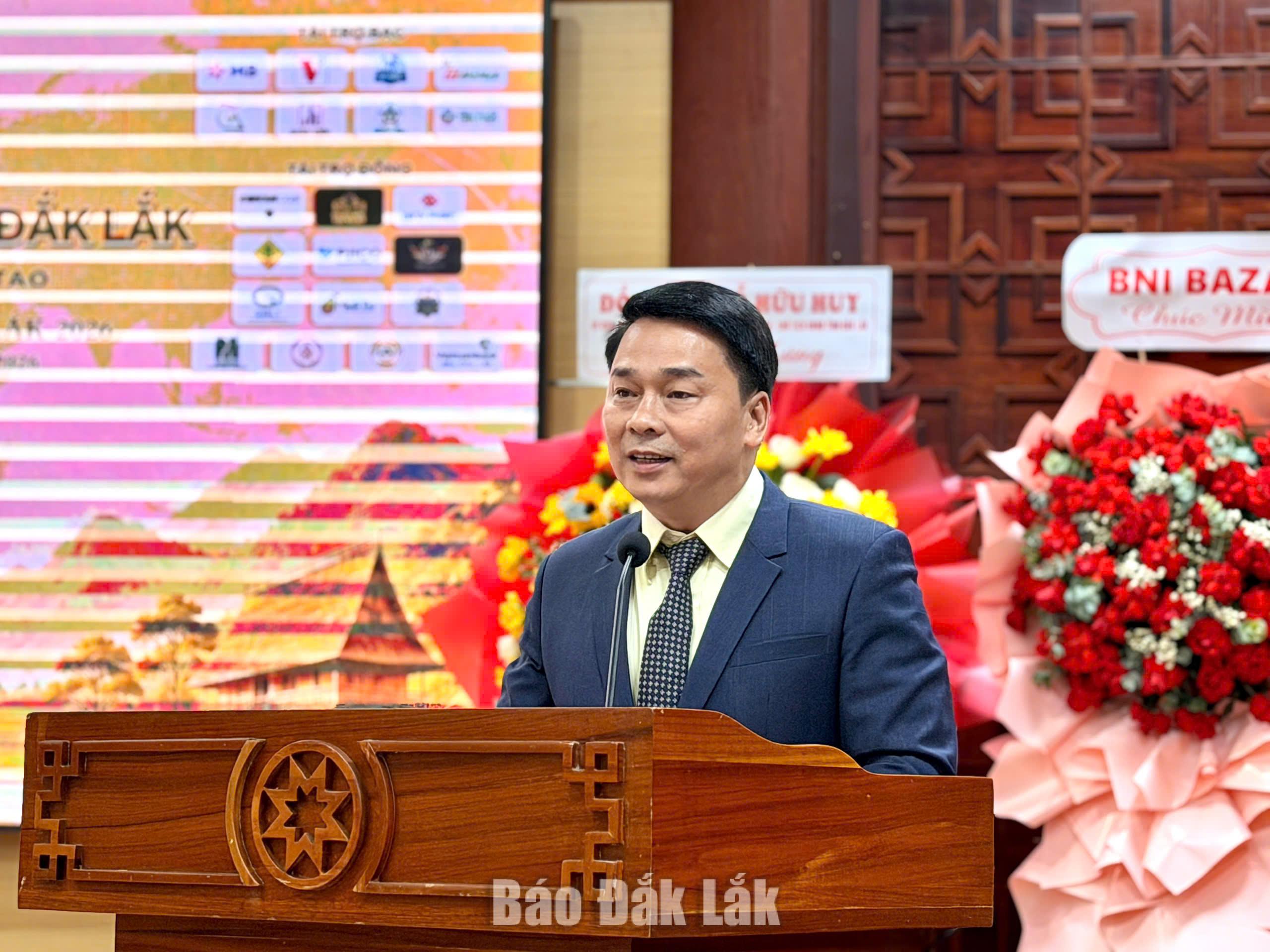 Ông Nguyễn Quang Vinh, Chủ tịch Hiệp hội Doanh nhân Đắ k Lắ