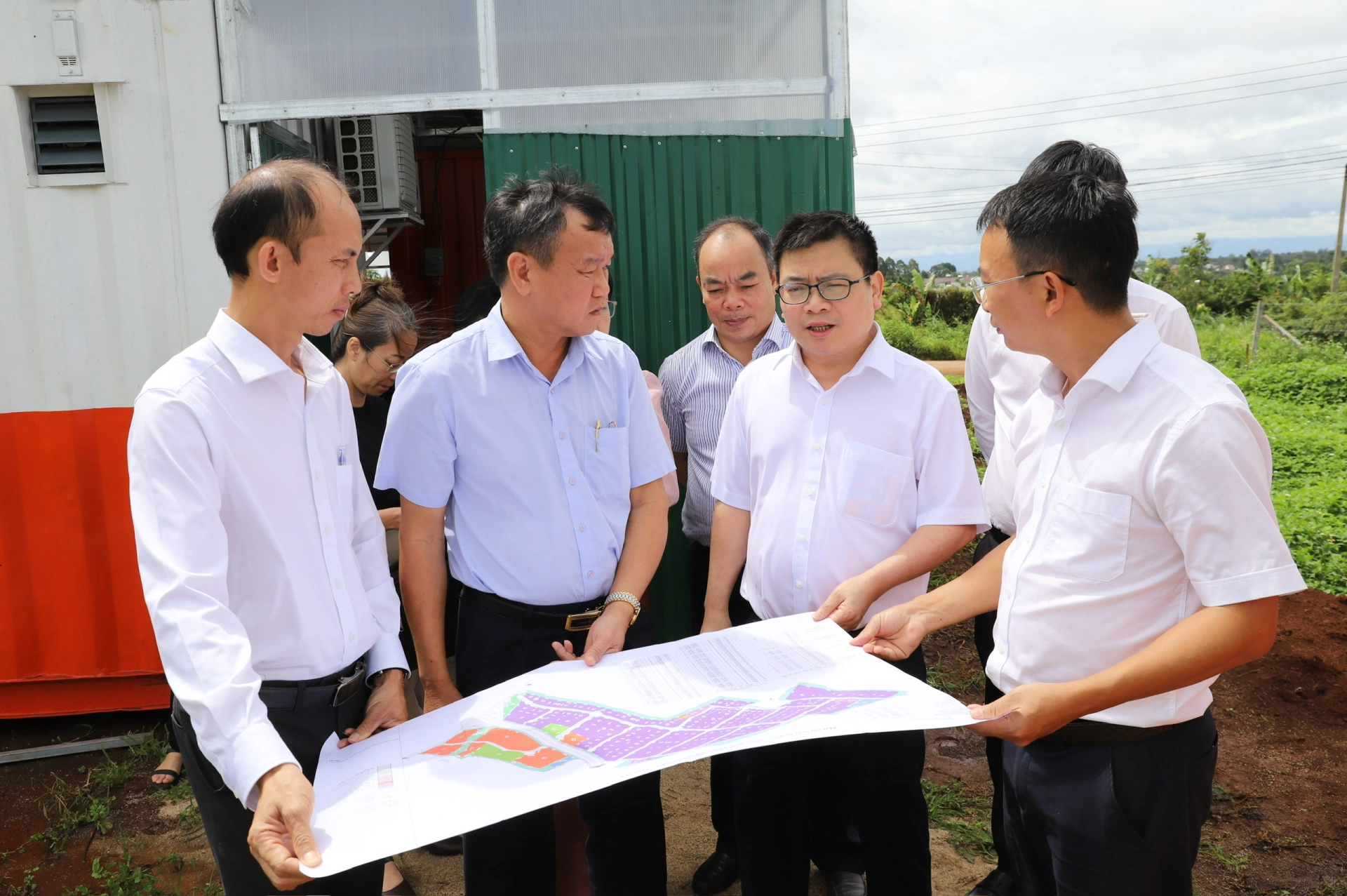 Đoàn công tác của Bộ Công thương kiểm tra tiến độ Dự án Khu công nghiệp Phú Xuân