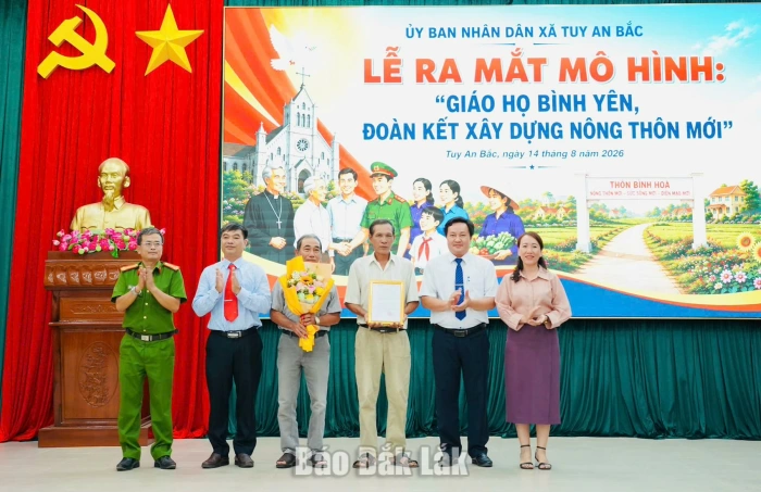 Xã Tuy An Bắc tổ chức Ngày hội toàn dân bảo vệ an ninh Tổ quốc năm 2026