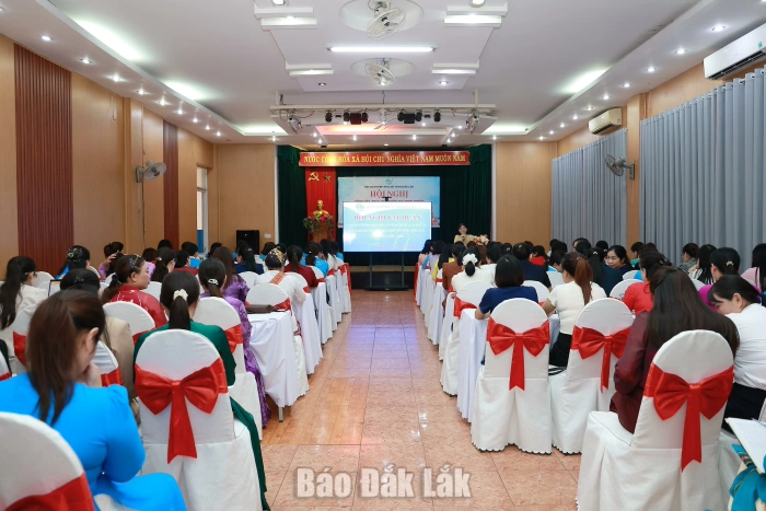 Tập huấn, quán triệt nghị quyết đại hội phụ nữ các cấp