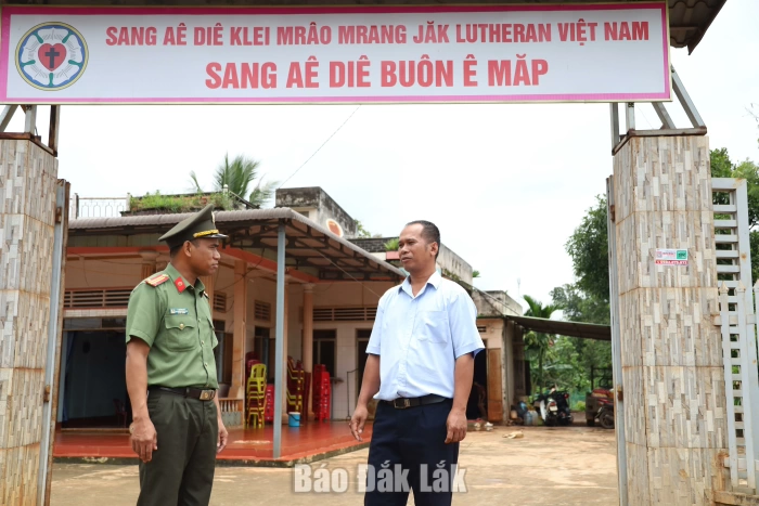 Vững thế trận an ninh, giữ bình yên cuộc sống