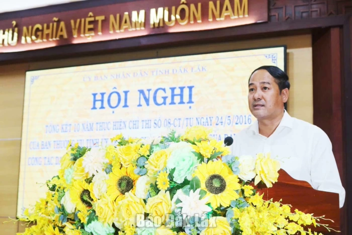 Đắk Lắk tổng kết 10 năm thực hiện Chỉ thị số 08