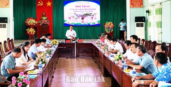 Tìm giải pháp bảo tồn, phát huy giá trị di tích Miếu Thành Hoàng