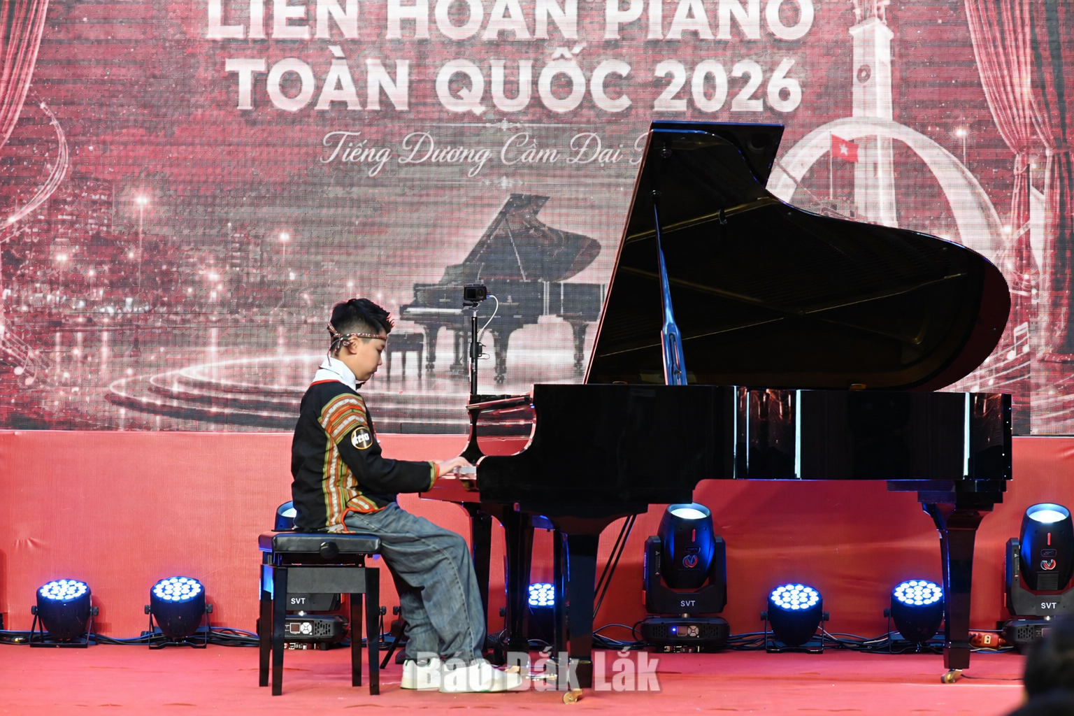 Thí sinh dự thi tại liên hoan. 
