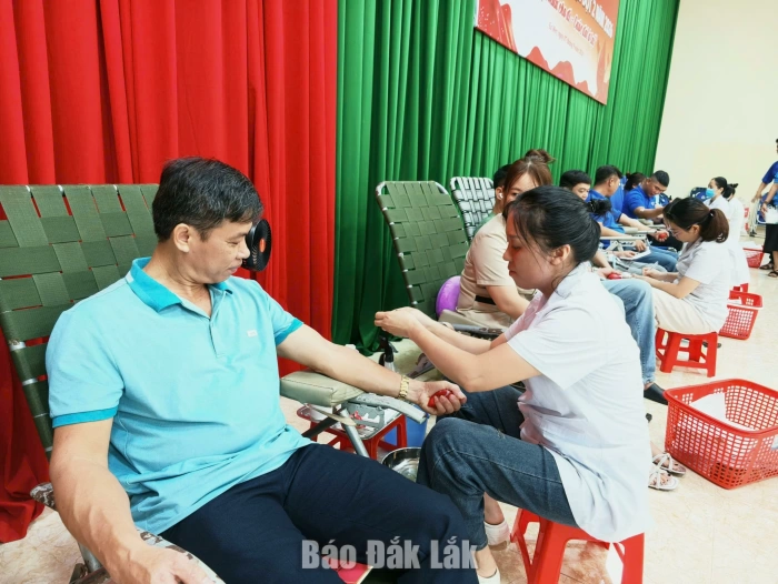 Tiếp nhận 378 đơn vị máu hiến tình nguyện đợt 2, năm 2026