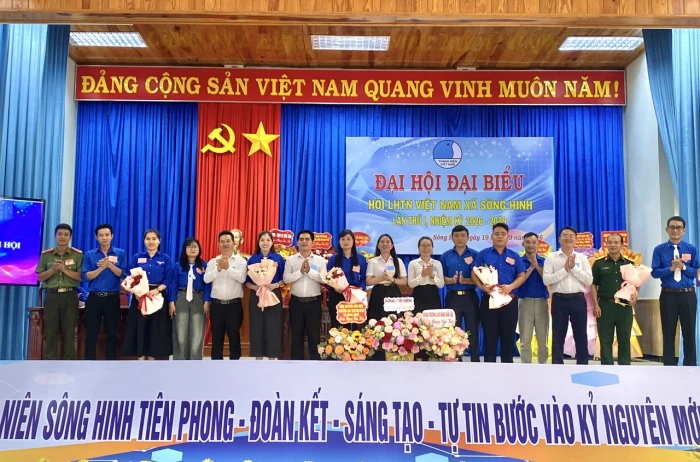 Đại hội đại biểu Hội LHTN Việt Nam xã Sông Hinh lần thứ I, nhiệm kỳ 2026 – 2029