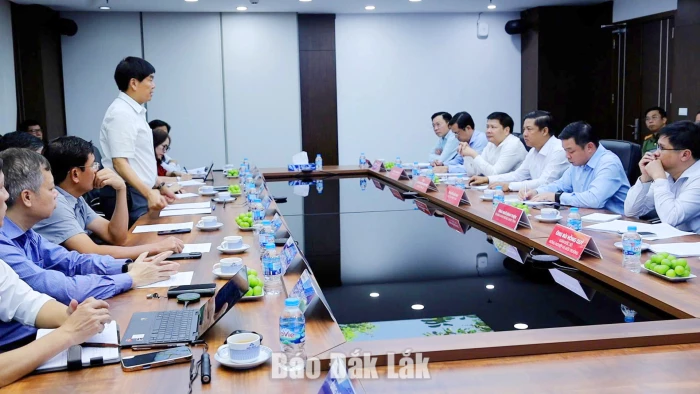 Lãnh đạo tỉnh Đắk Lắk làm việc với Tập đoàn TH và Tập đoàn Hòa Phát