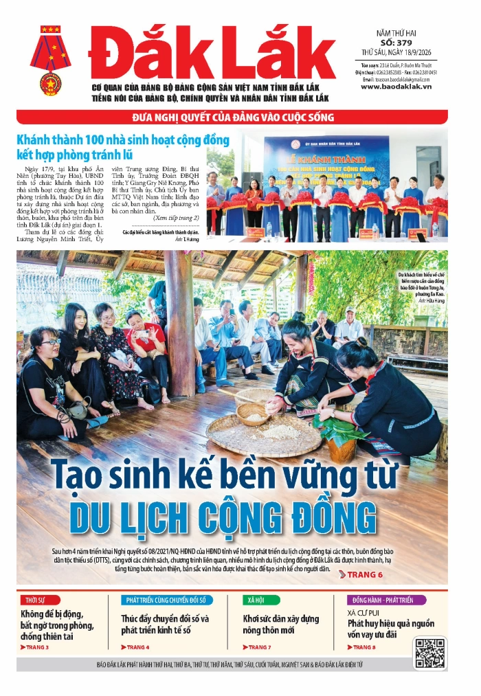 Báo in ngày 18/9/2026
