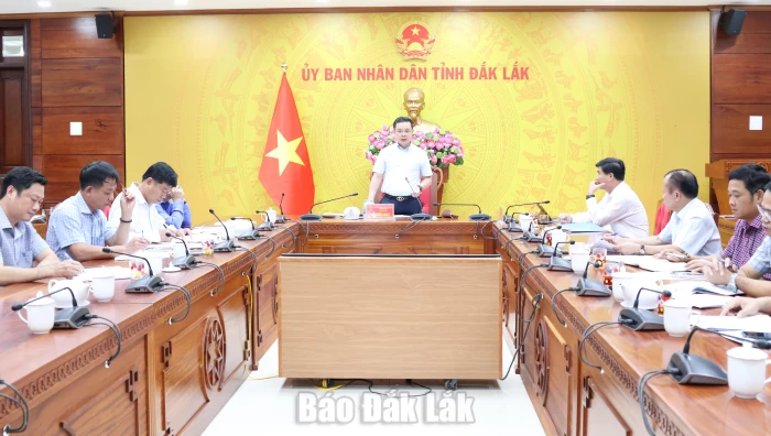 Khẩn trương triển khai các dự án khắc phục hậu quả thiên tai