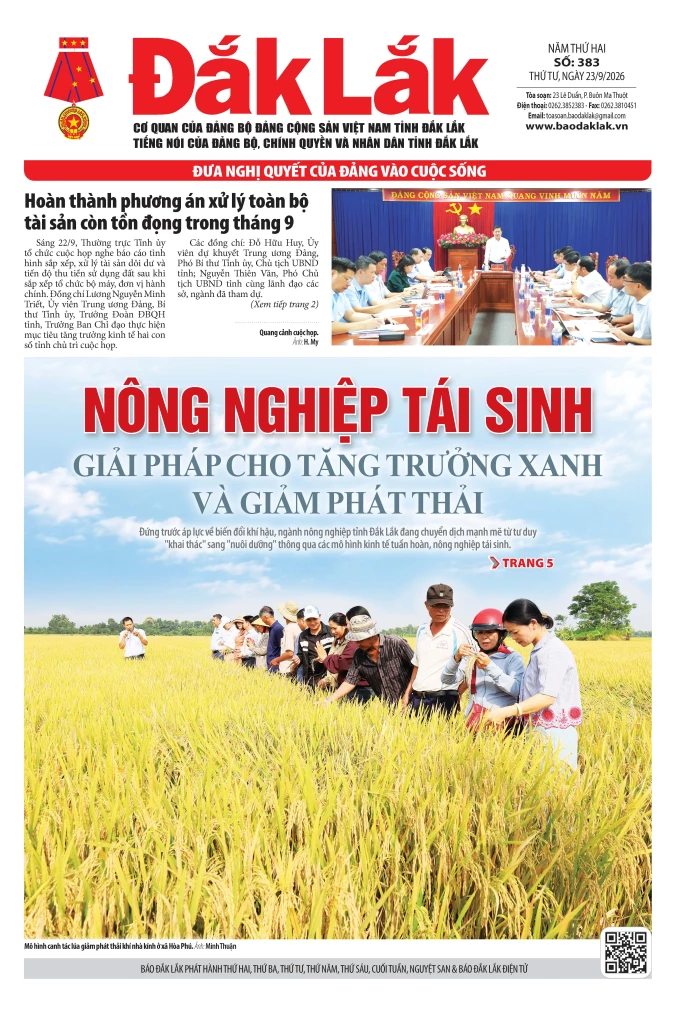 Báo in ngày 23/9/2026