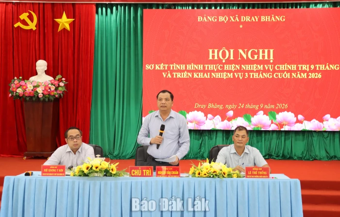 Xã Dray Bhăng: Tổng giá trị sản xuất 9 tháng ước đạt hơn 4.100 tỷ đồng