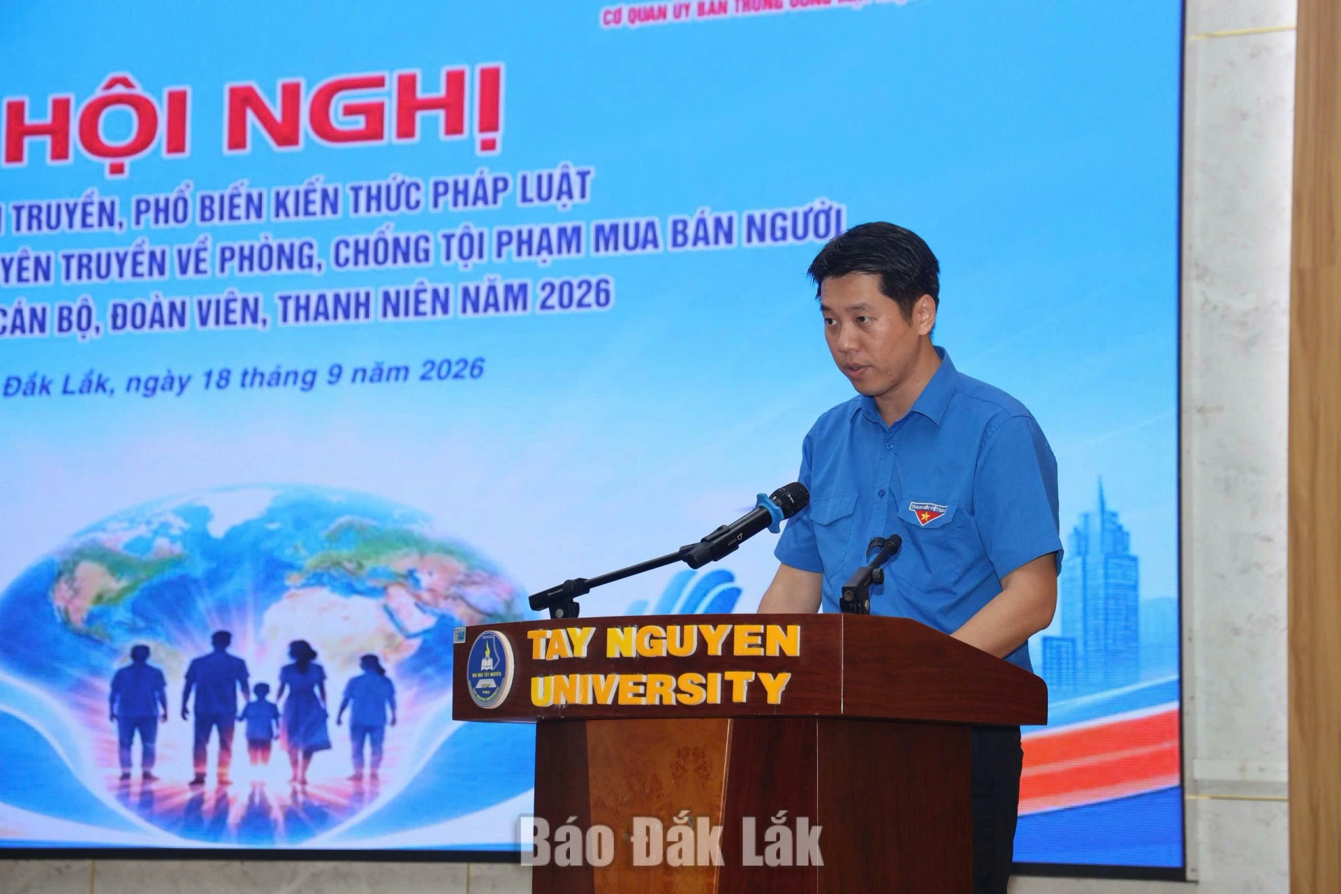 Phó Bí thư Tỉnh Đoàn Đắk Lắk Nguyễn Thao Giang