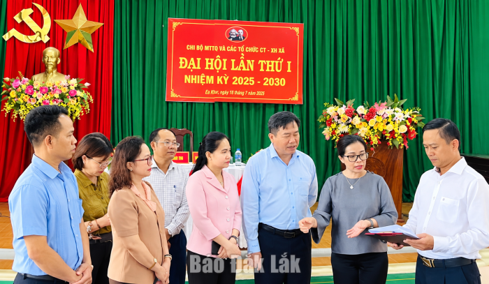 Xã Ea Ktur: Phát huy sức dân từ những việc làm thiết thực