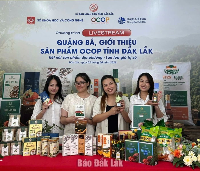 Tự tin “lên sóng” livestream kinh doanh sản phẩm OCOP