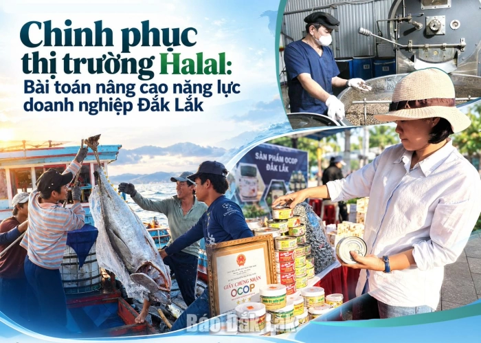 Chinh phục thị trường Halal: Bài toán nâng cao năng lực doanh nghiệp Đắk Lắk