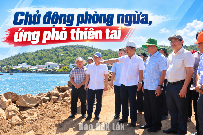 Chủ động phòng ngừa, ứng phó thiên tai