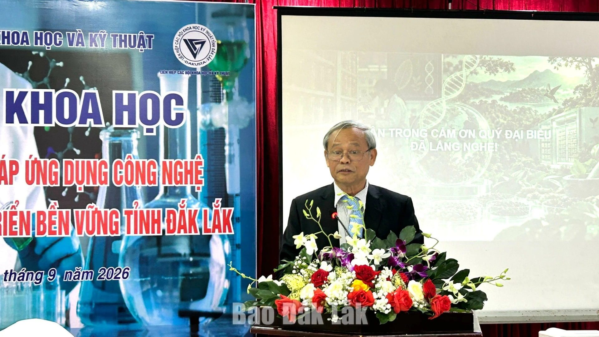 Tiến sỹ Phan Xuân Lĩnh, Chủ tịch Liên hiệp các Hội Khoa học -kỹ thuật tỉnh

