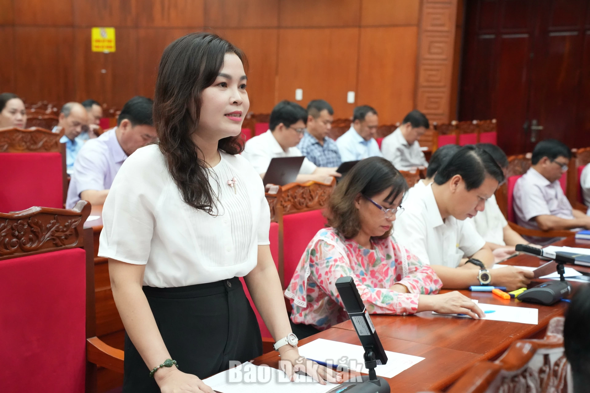 phát biểu tại hội nghị.