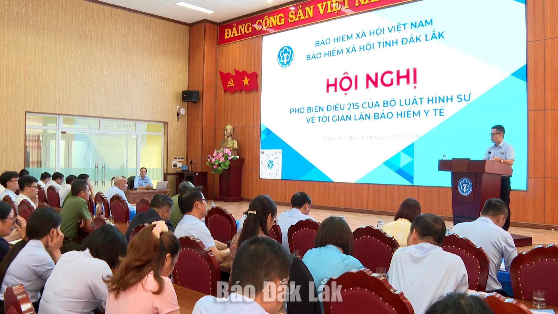 Phổ biến quy định của Bộ luật Hình sự về tội gian lận Bảo hiểm y tế