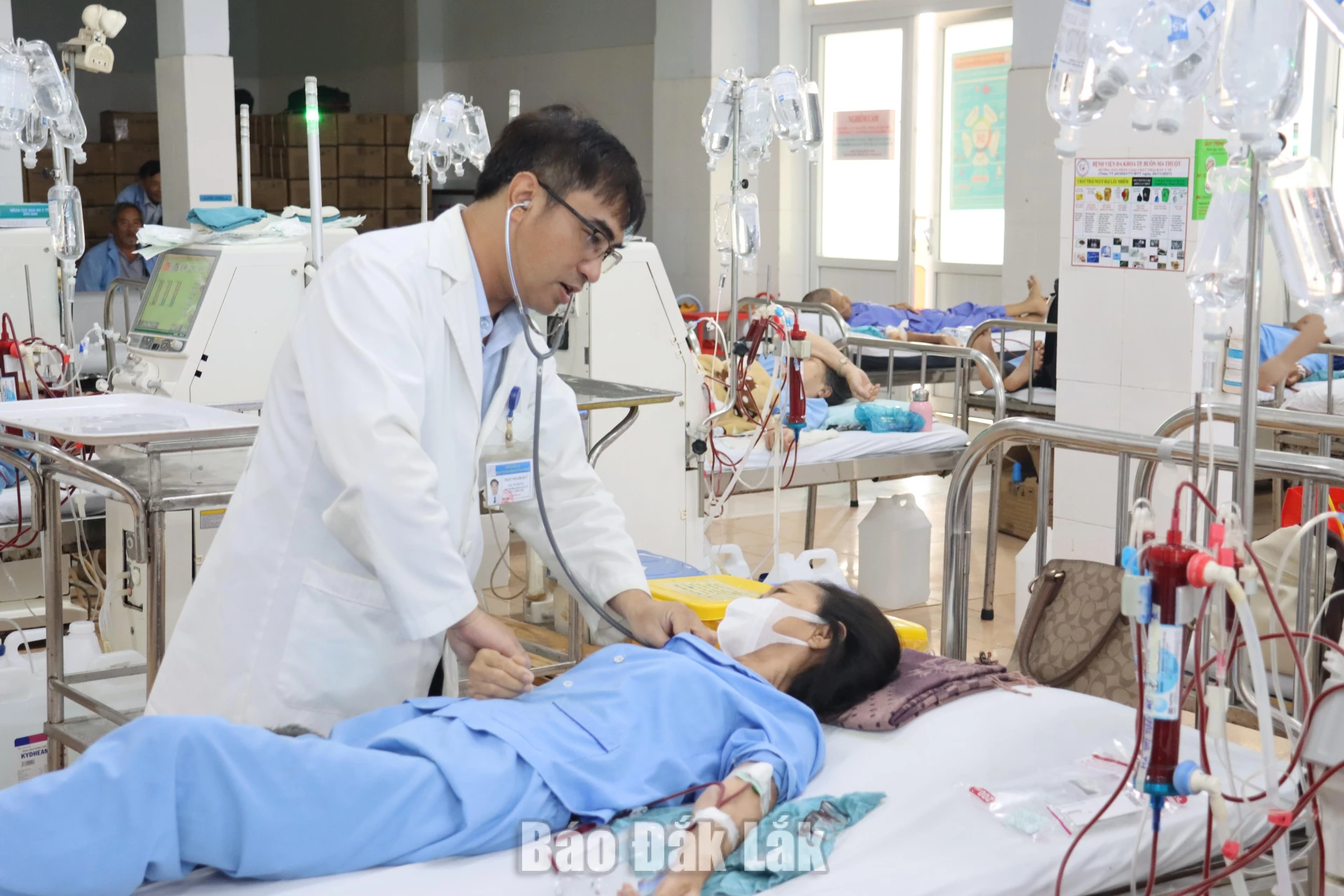 BHYT giúp giảm gánh nặng chi phí cho bệnh nhân phải chạy thận nhân tạo lâu dài.
