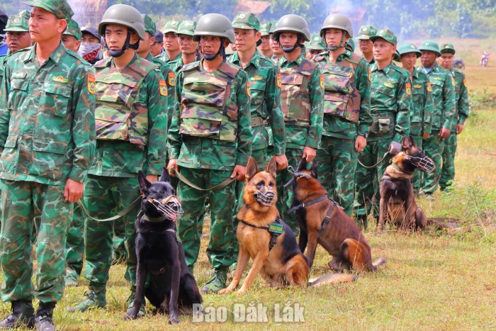 “Trợ thủ” đặc biệt của lính biên phòng