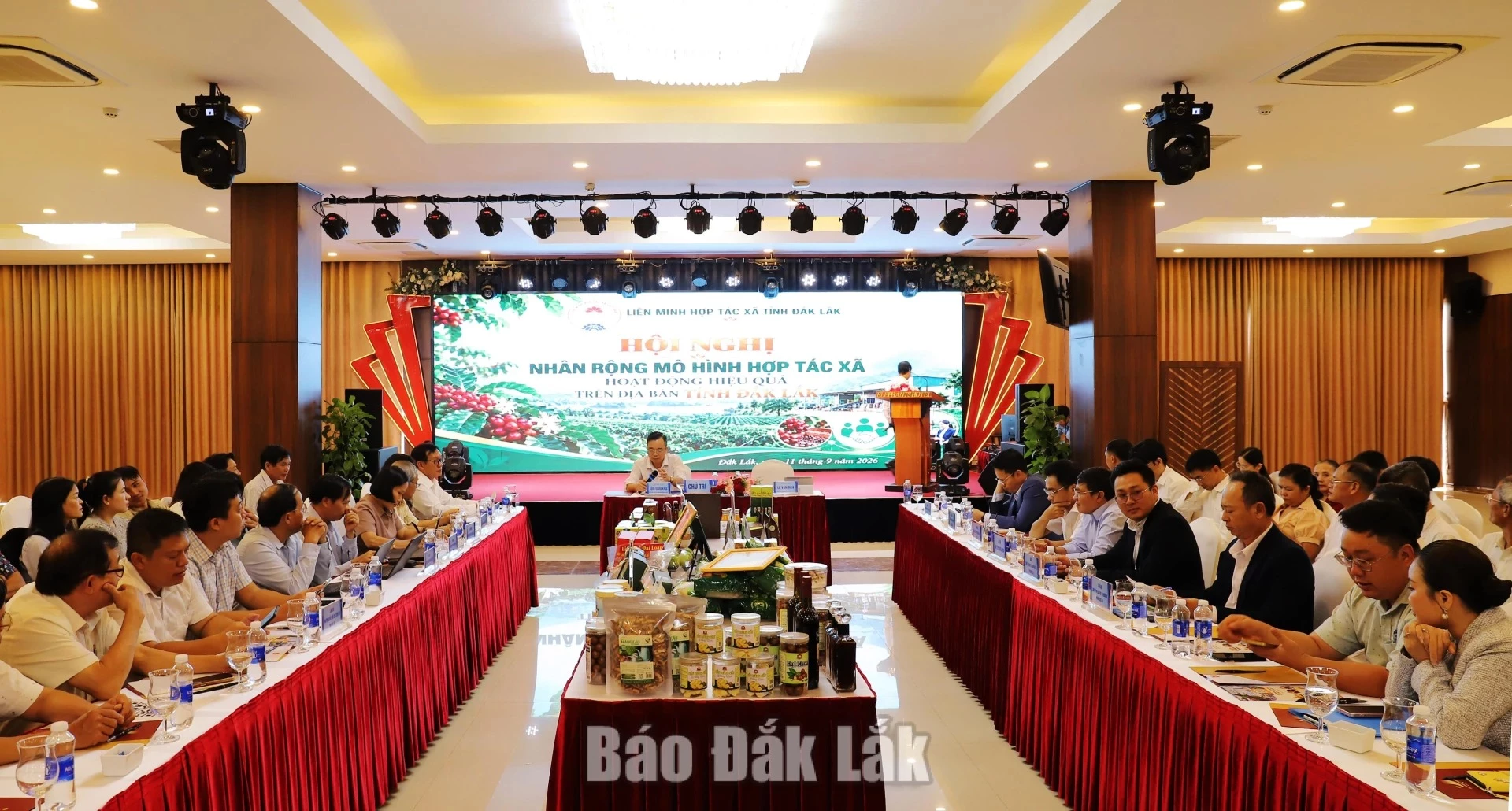Delegates attending a conference discussing solutions to scale up effective cooperative models