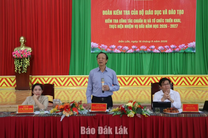 Thứ trưởng Thường trực Bộ GD&ĐT Phạm Ngọc Thưởng: Các cơ sở giáo dục cần đẩy mạnh chuyển đổi số, nâng cao năng lực quản trị